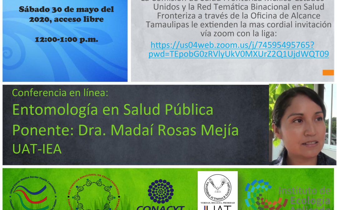 Conferencia en línea: Entomología	en Salud Pública