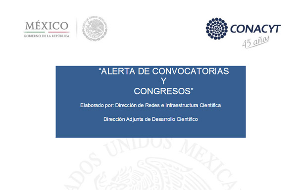 Alerta de Convocatorias y Congresos Noviembre