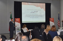 Presentation of the RTBSF during the 2016 Annual Reunion of the CSFMEU (United States – Mexico Border Health Commission), Mexico and United States