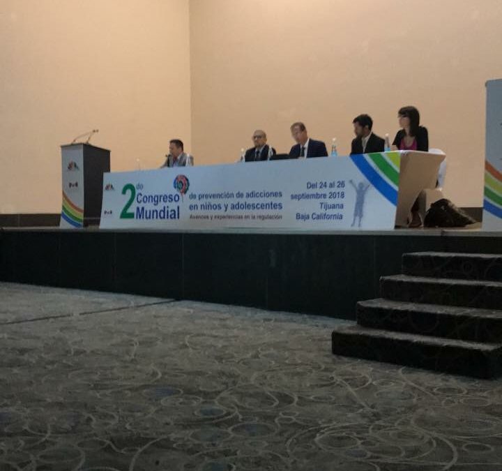 PRESENCE OF THE RTBSF AT THE SECOND WORLD CONGRESS OF PREVENTION OF ADDICTIONS IN CHILDREN AND ADOLESCENTS: ADVANCES AND EXPERIENCES IN REGULATION